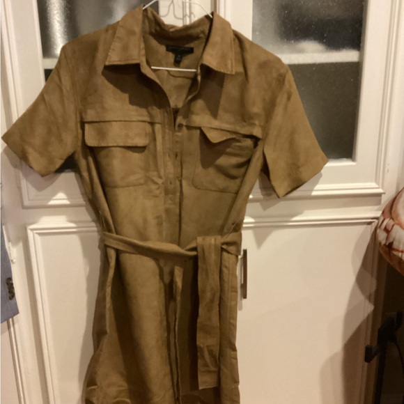 Vegan Suede dress, size Medium - Picture 2 of 2